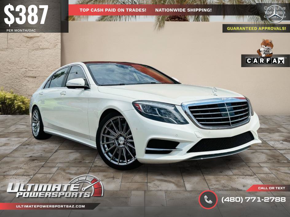 Used 2015 Mercedes-Benz S 550 Sedan image 1
