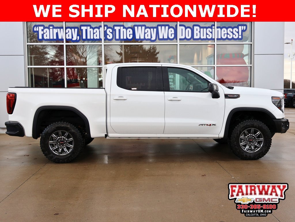 New 2026 GMC Sierra 1500 AT4X w/ LPO, Black Badging Package