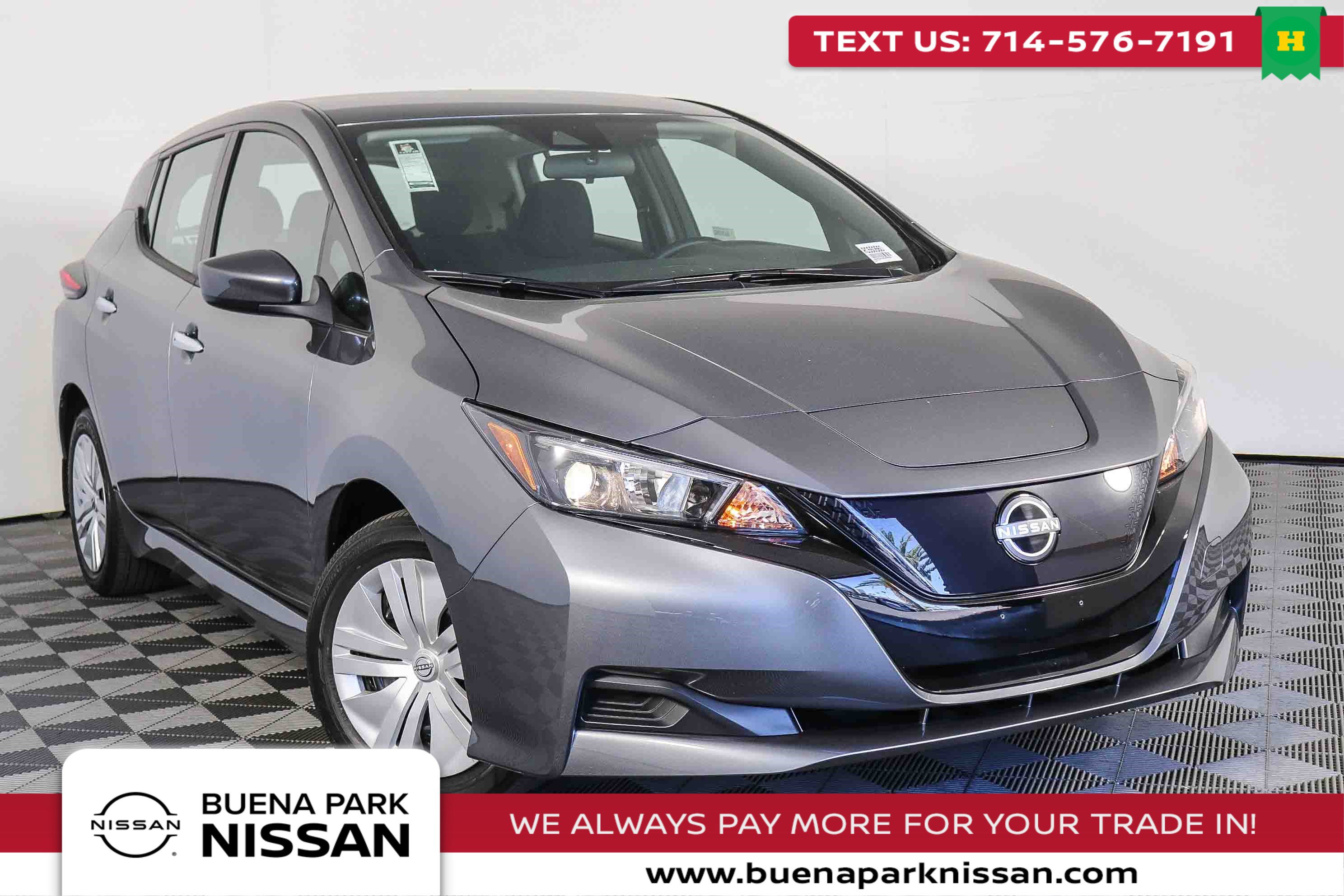 Certified 2024 Nissan Leaf S