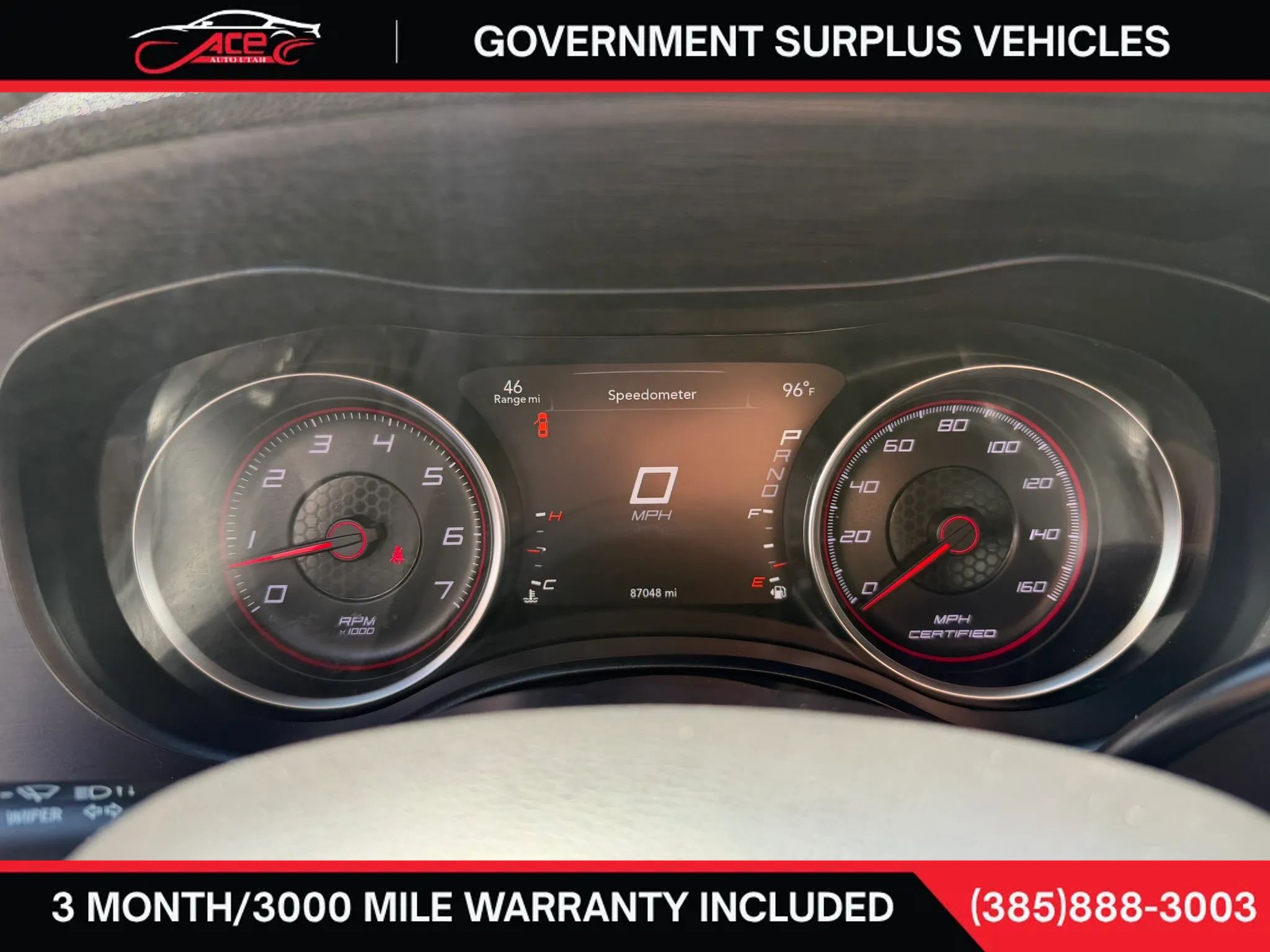 Used 2017 Dodge Charger Police w/ Integrated Display Package RWD image 12