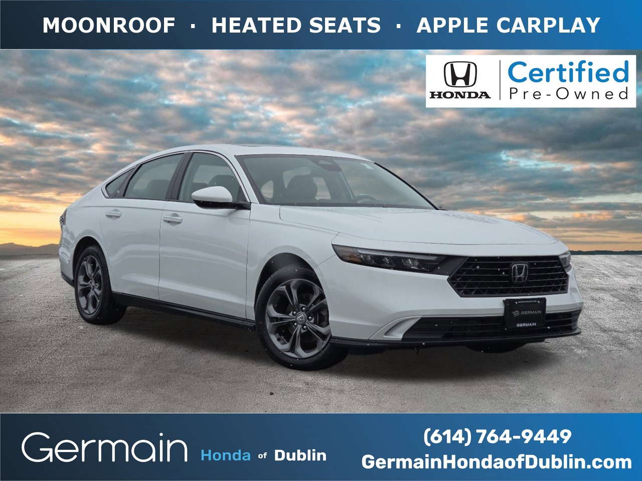 Certified 2024 Honda Accord EX