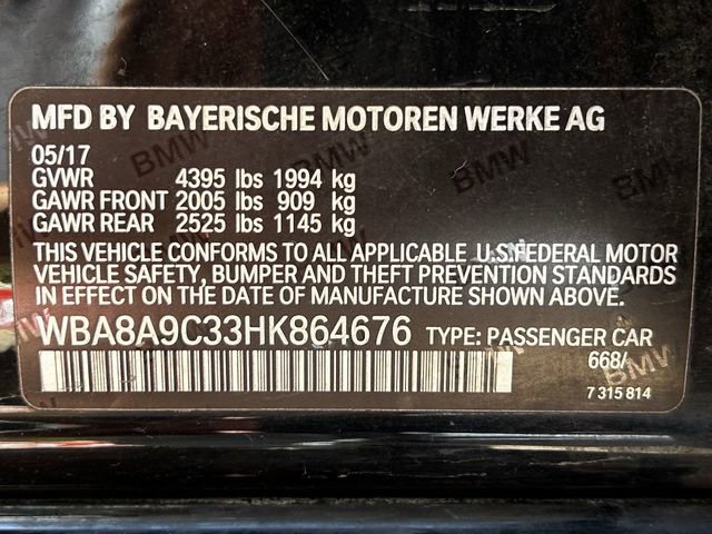 Used 2017 BMW 320i Sedan RWD image 33