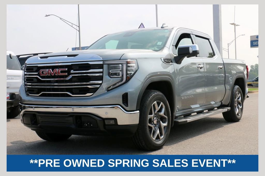 Used 2025 GMC Sierra 1500 SLT w/ SLT Premium Plus Package AWD/4WD image 1