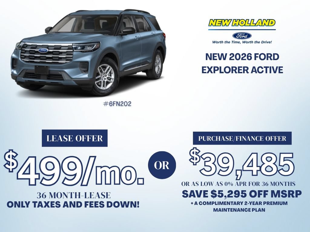 New 2026 Ford Explorer Active AWD/4WD image 2