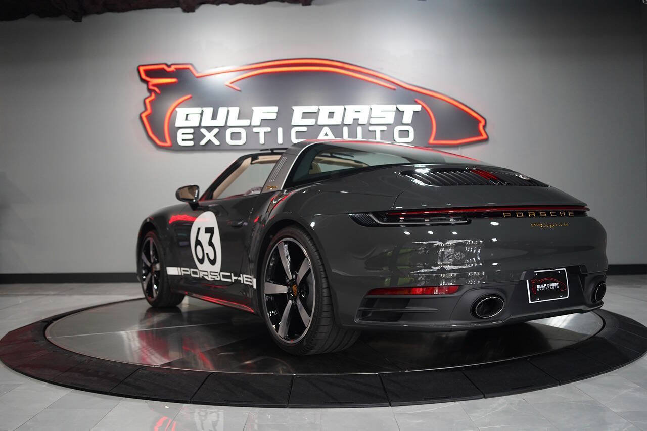 Used 2021 Porsche 911 Targa 4S Heritage Design AWD/4WD image 4