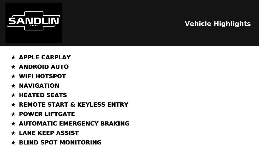 New 2027 Chevrolet Traverse Z71 w/ Enhanced Driving Package AWD/4WD image 73