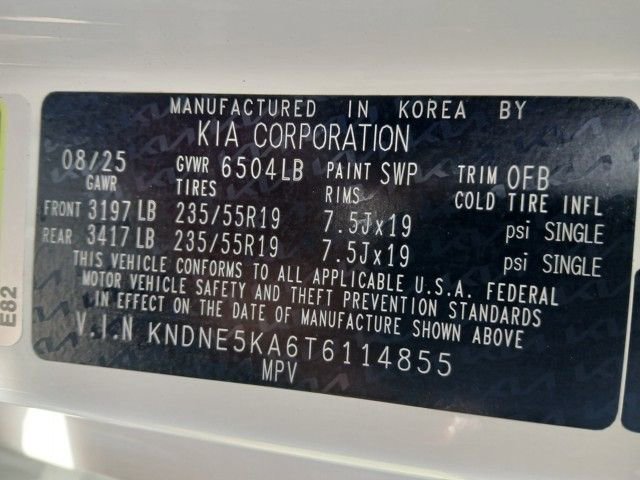 New 2026 Kia Carnival SX Prestige image 20