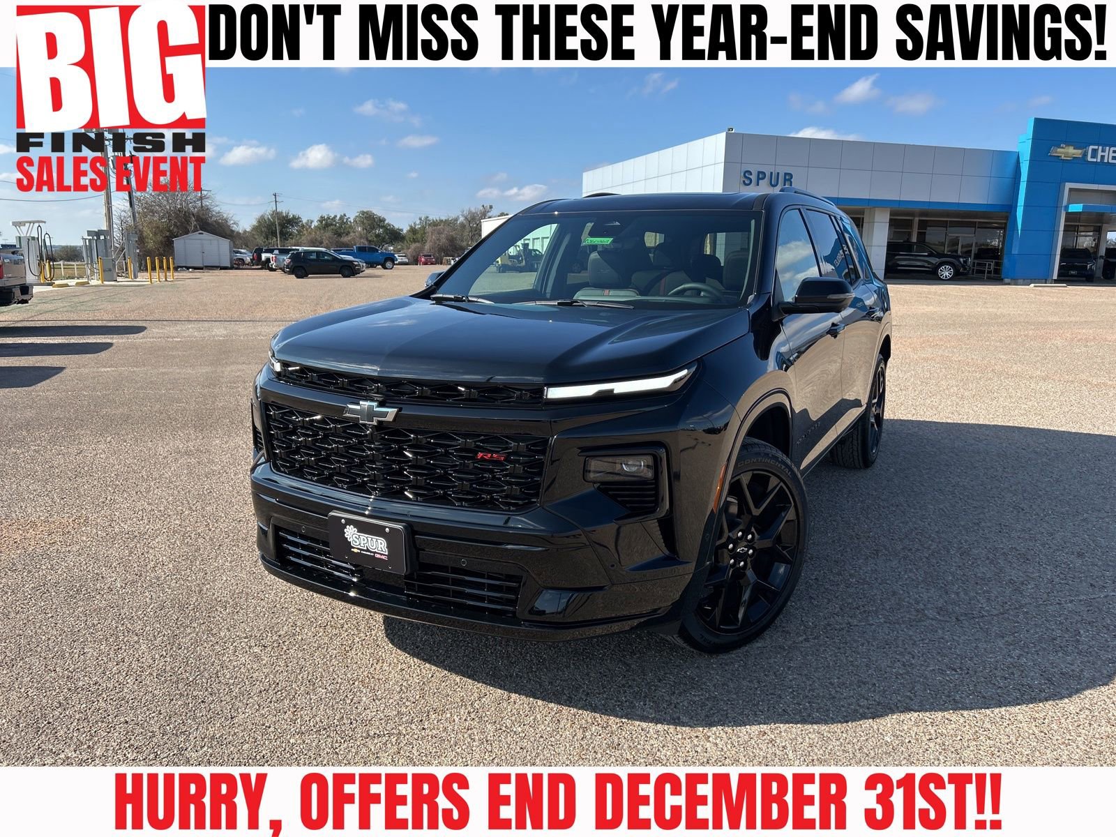 New 2026 Chevrolet Traverse RS w/ LPO, Floor Liner Package image 1