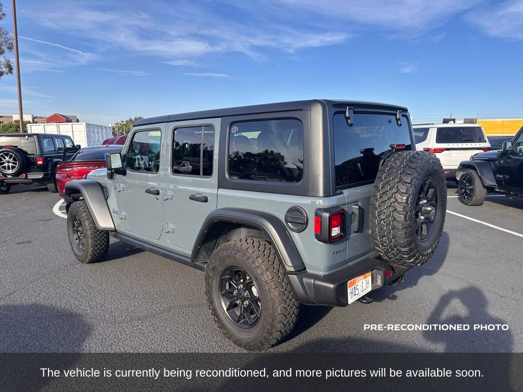 Used 2025 Jeep Wrangler Unlimited Sport S 4xe AWD/4WD image 3