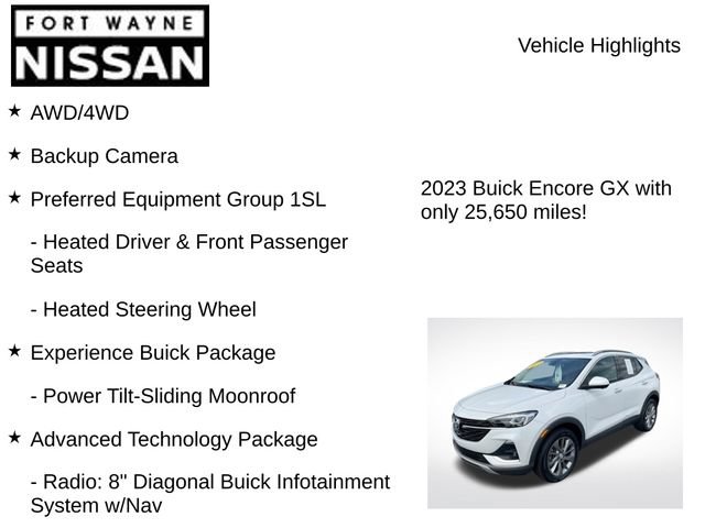 Used 2023 Buick Encore GX Essence w/ Advanced Technology Package AWD/4WD image 8
