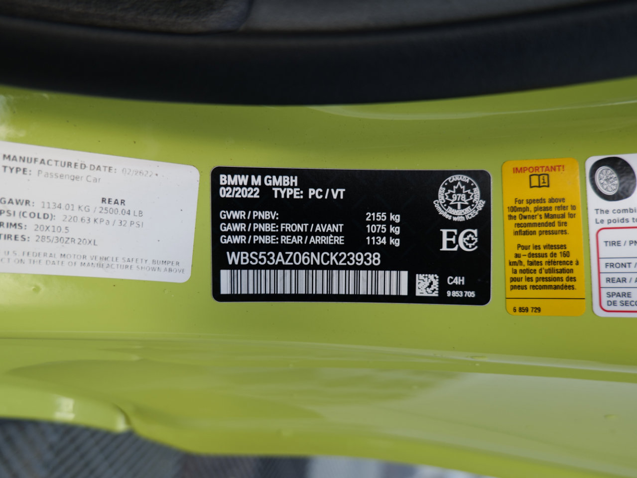 Used 2022 BMW M4 Coupe image 61