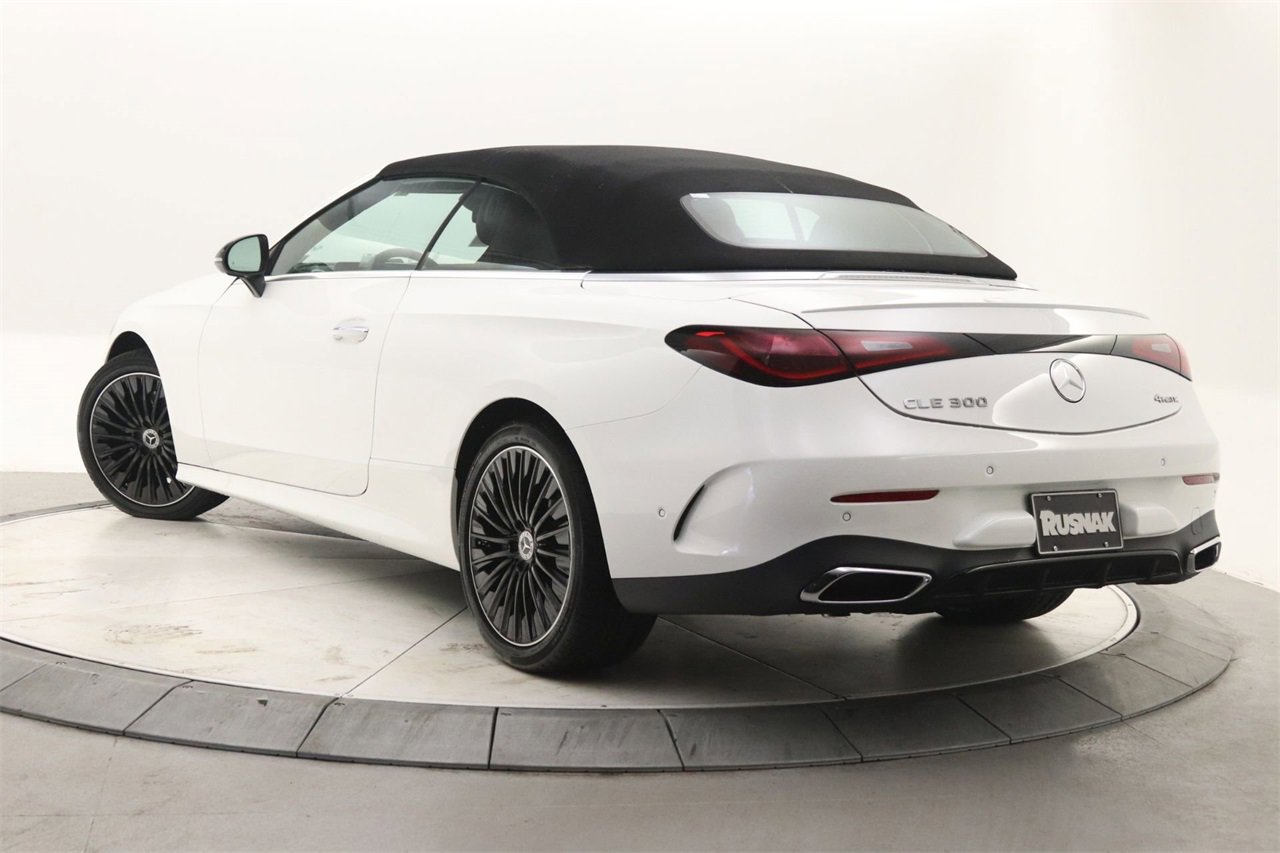New 2025 Mercedes-Benz CLE 300 4MATIC Cabriolet image 2