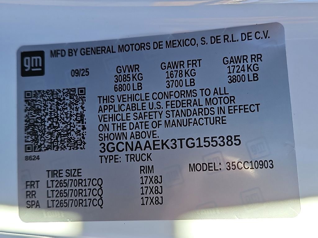 New 2026 Chevrolet Silverado 1500 W/T w/ WT Value Package image 15