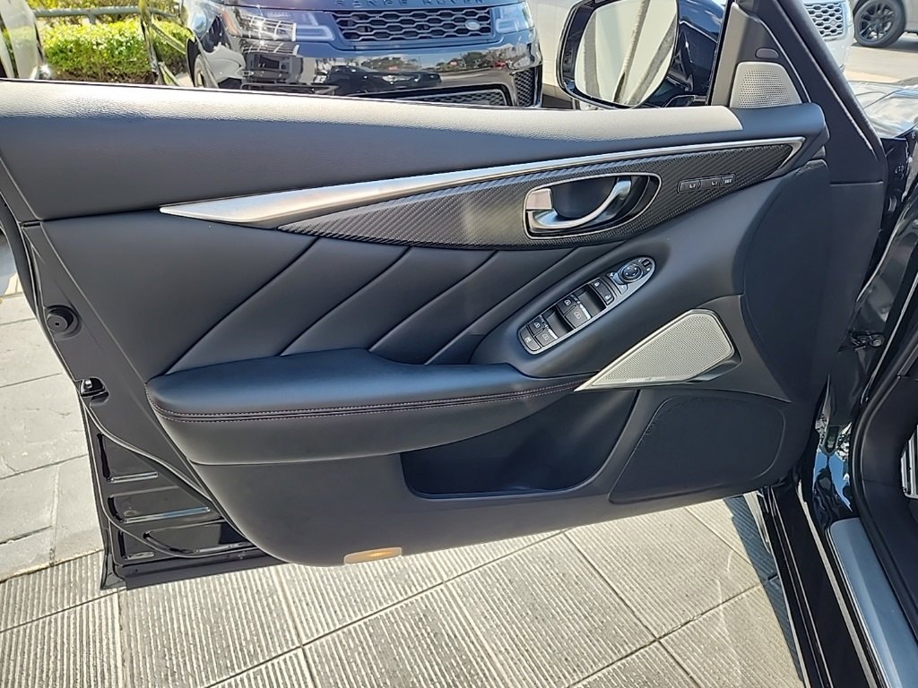 Used 2023 INFINITI Q50 Red Sport 400 w/ Black Opal Edition image 28