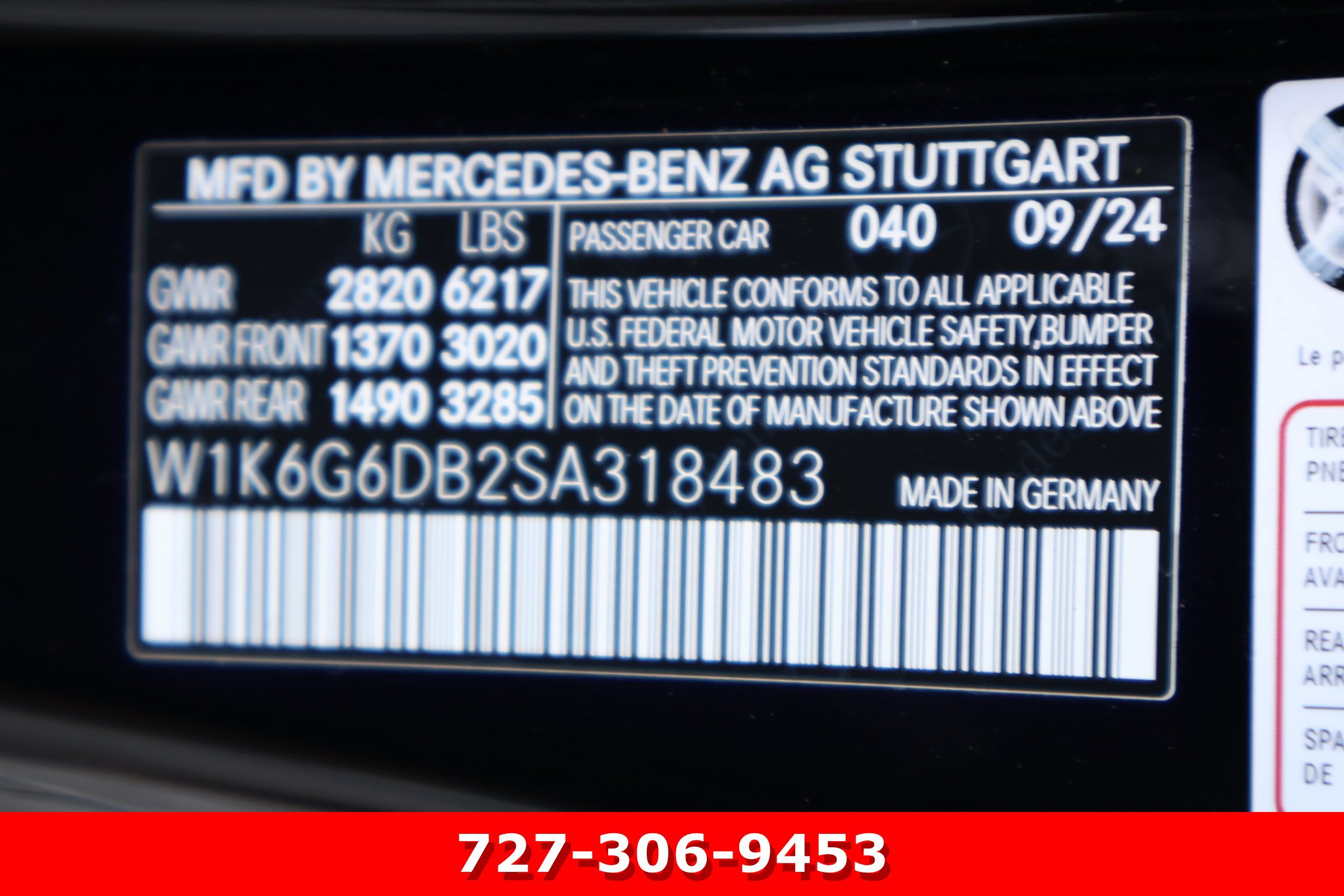 Certified 2025 Mercedes-Benz S 500 4MATIC image 28