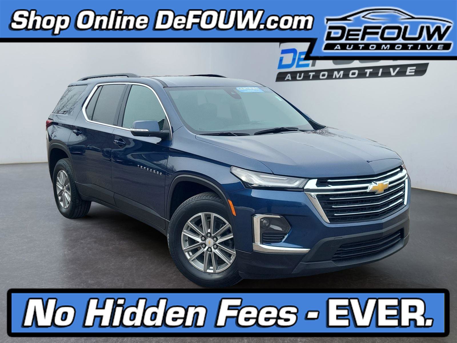 Certified 2023 Chevrolet Traverse LT image 1