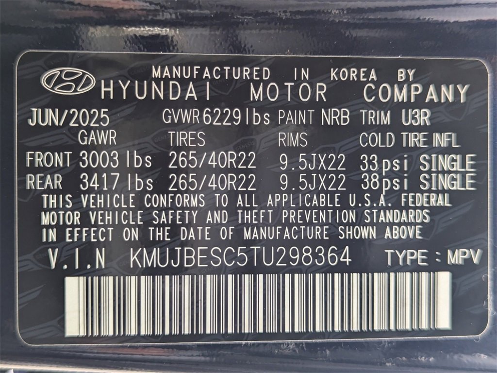 New 2026 Genesis GV80 3.5T e-SC image 24