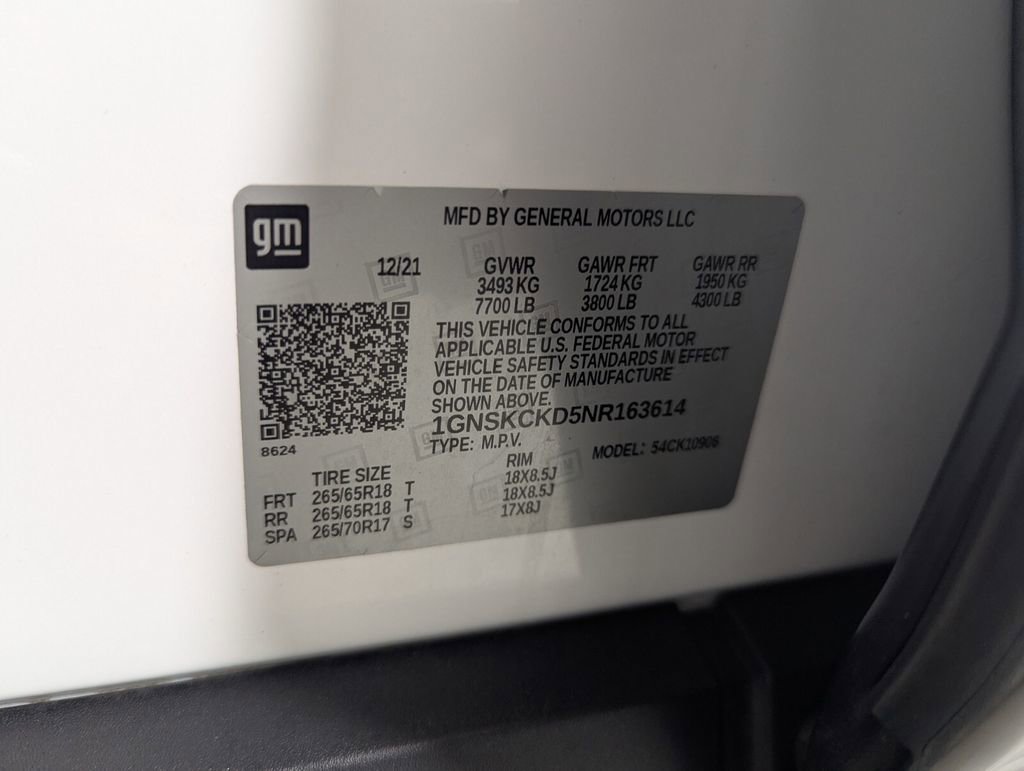 Used 2022 Chevrolet Suburban LT AWD/4WD image 26