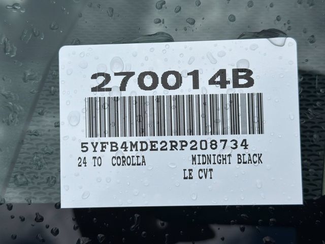 Certified 2024 Toyota Corolla LE FWD image 30