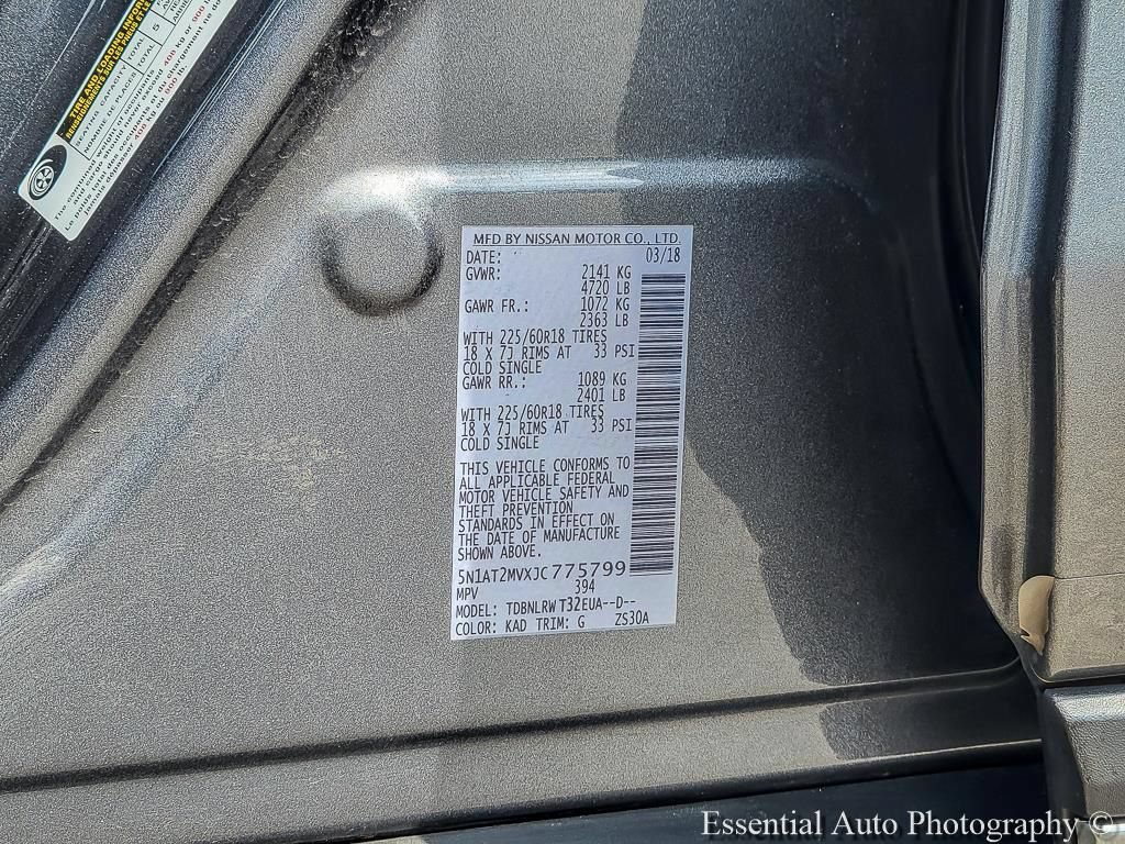Used 2018 Nissan Rogue SL AWD/4WD image 35