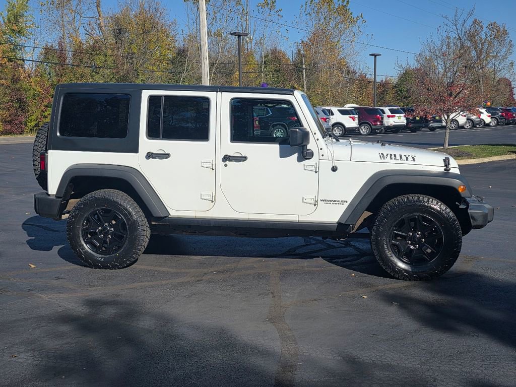 Used 2017 Jeep Wrangler Unlimited Willys image 8