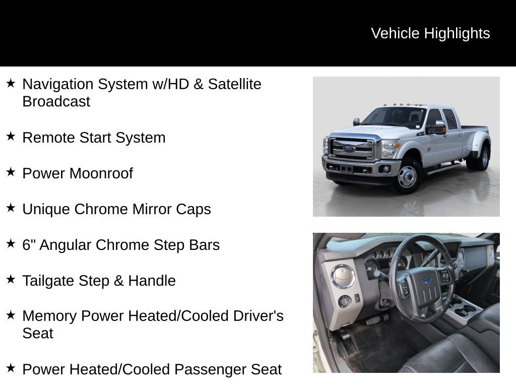 Used 2014 Ford F350 Lariat w/ Lariat Ultimate Package image 26