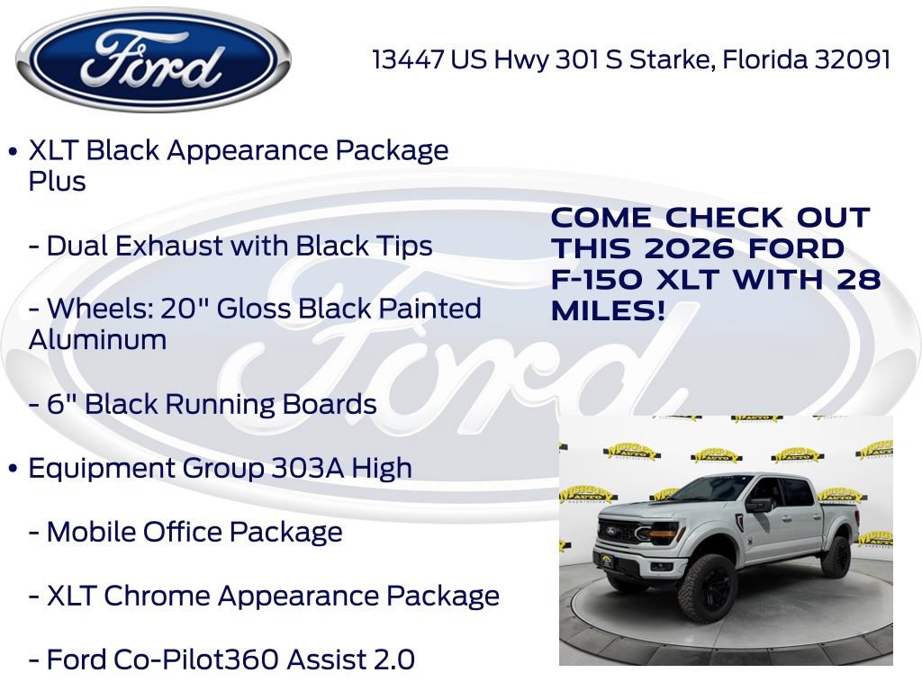 New 2026 Ford F150 XLT w/ Equipment Group 303A High AWD/4WD image 20