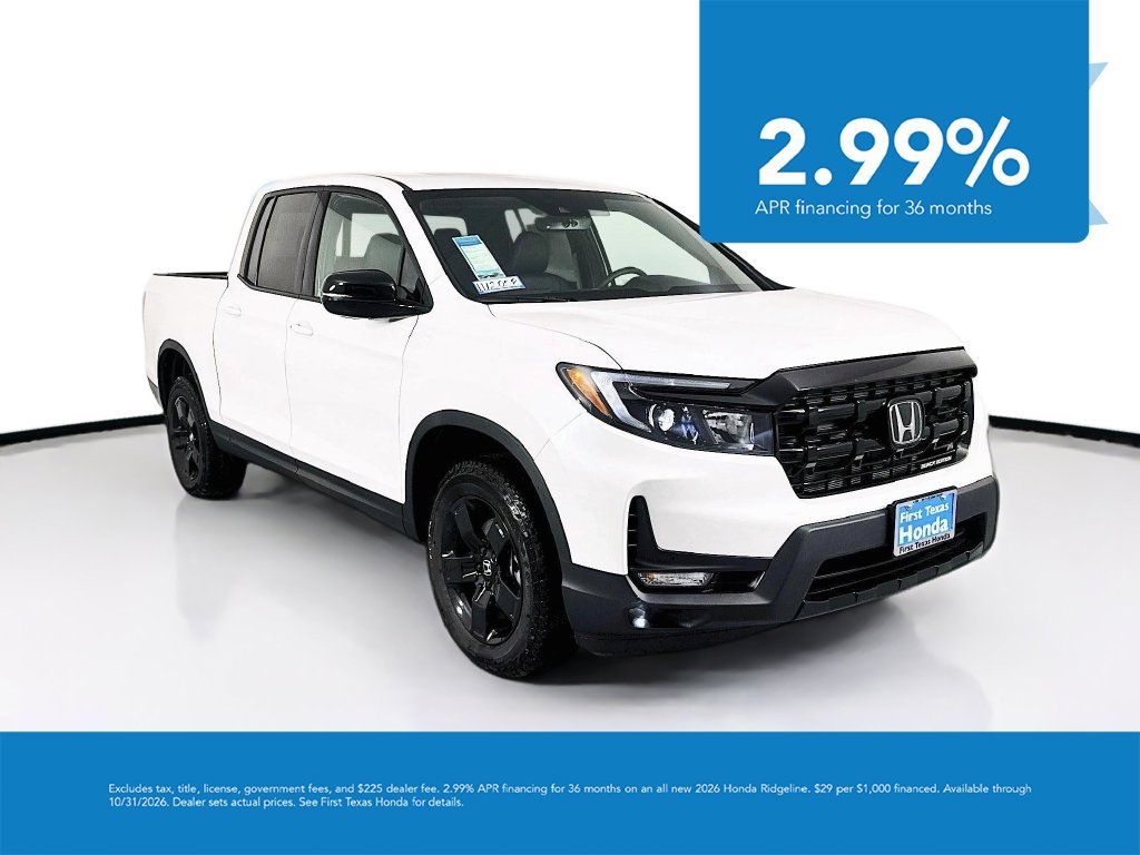 New 2026 Honda Ridgeline Black Edition image 1
