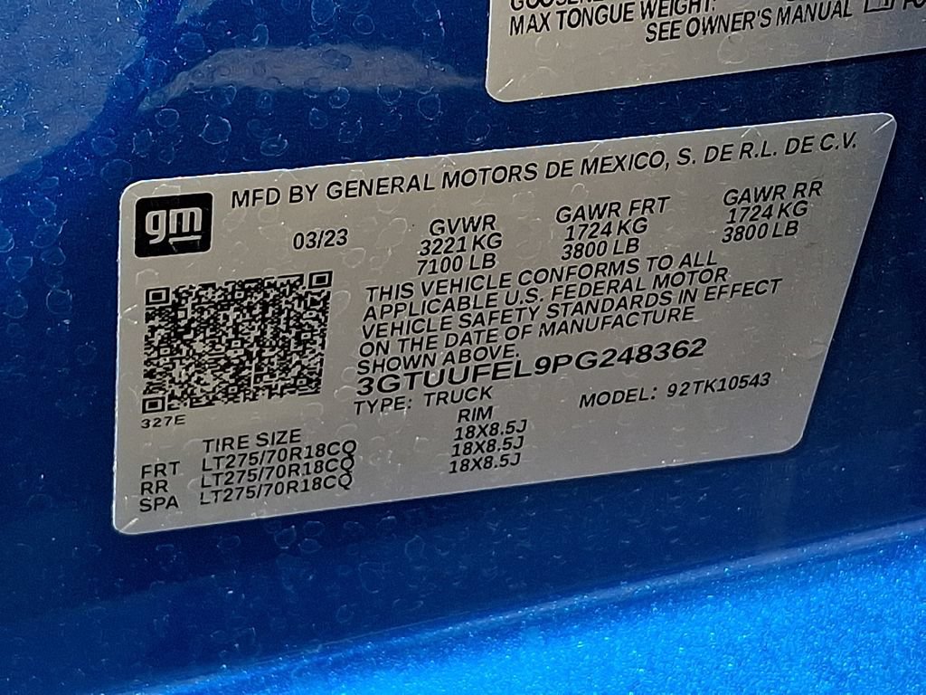 Used 2023 GMC Sierra 1500 AT4X AWD/4WD image 28