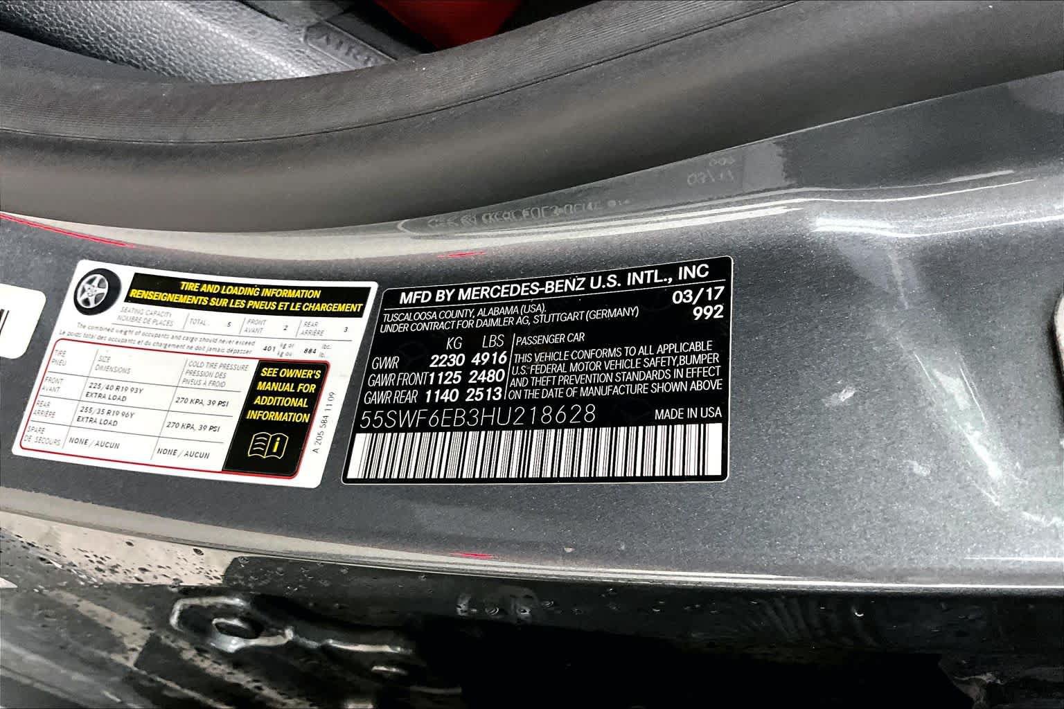 Used 2017 Mercedes-Benz C 43 AMG 4MATIC Sedan image 34