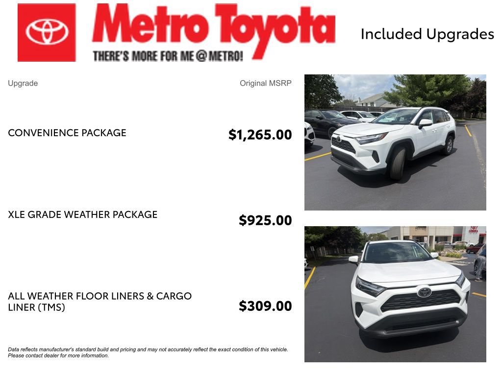 Used 2023 Toyota RAV4 XLE w/ Convenience Package AWD/4WD image 4
