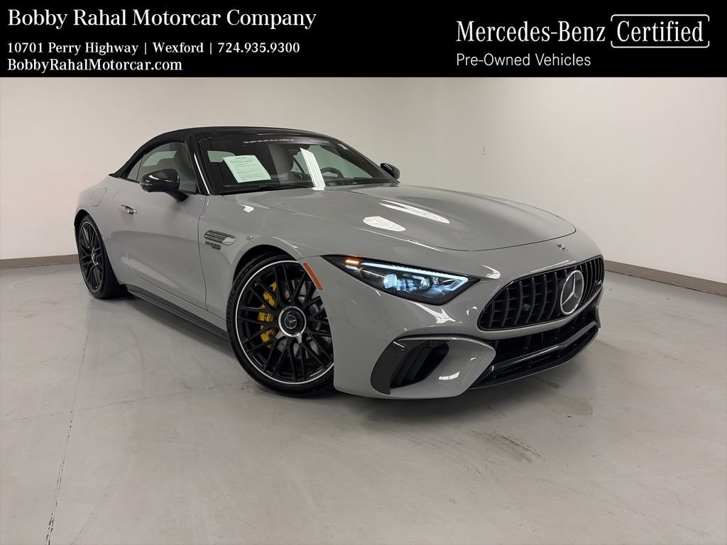 Certified 2022 Mercedes-Benz SL 63 AMG 4MATIC image 1