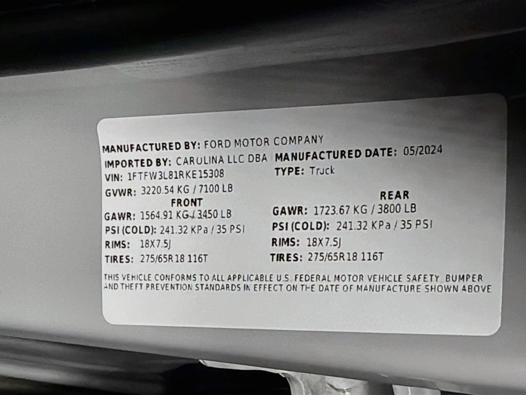 Used 2024 Ford F150 XLT AWD/4WD image 33