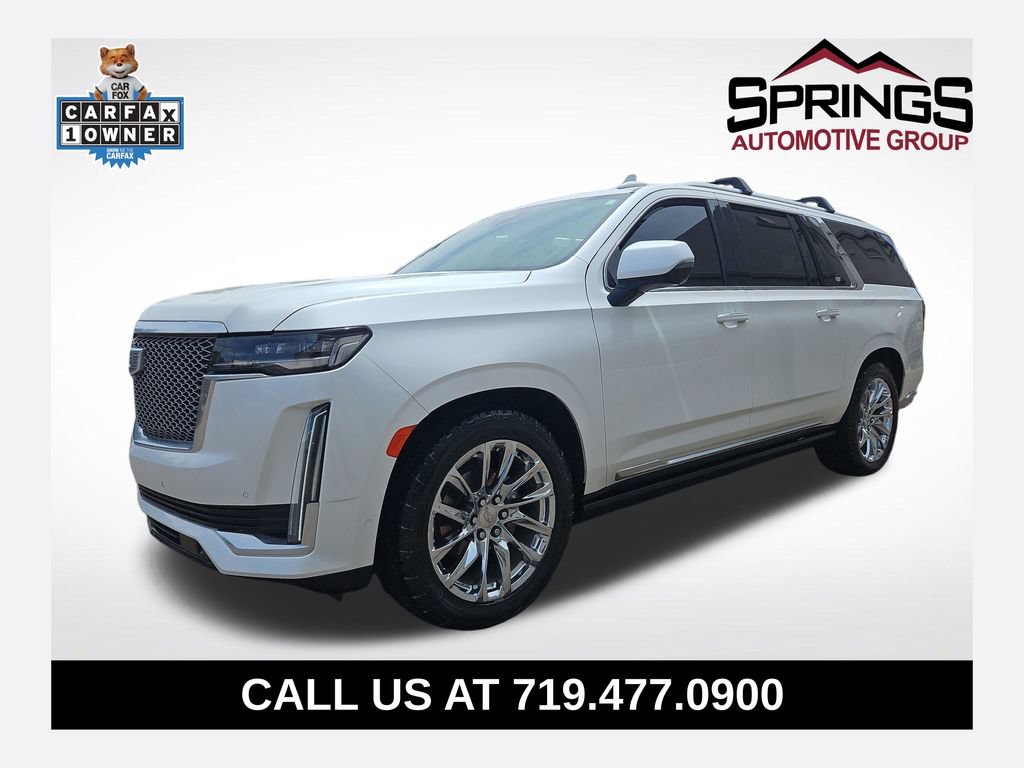 Used 2022 Cadillac Escalade ESV Premium Luxury Platinum w/ LPO, Radiant Package