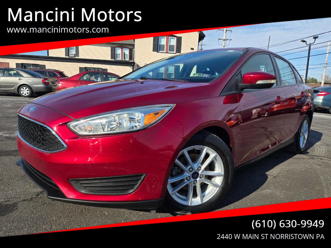 Used 2017 Ford Focus SE