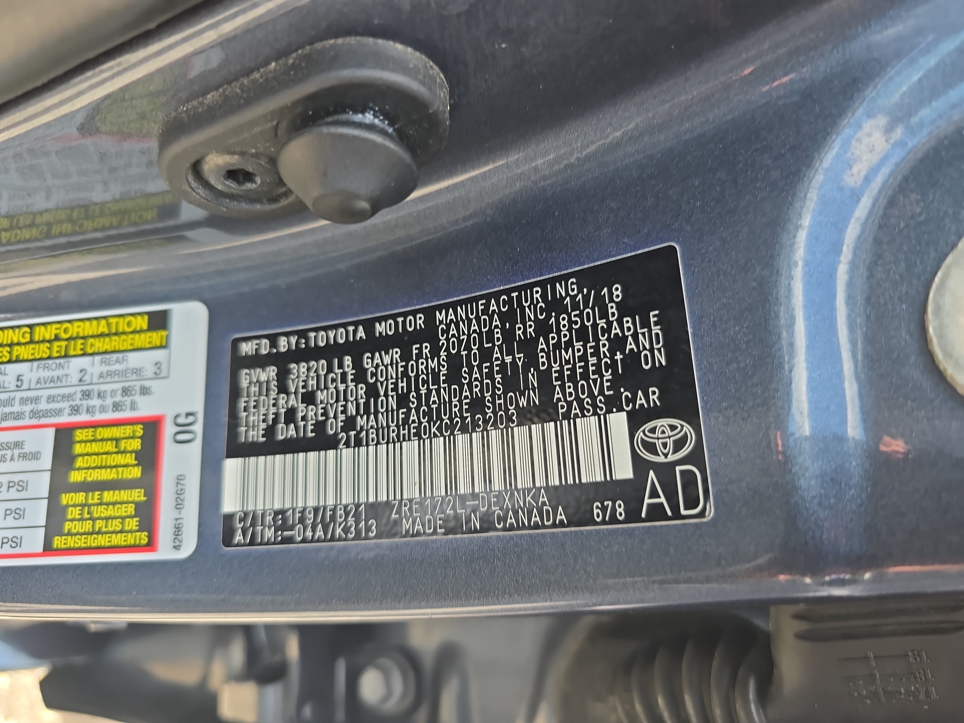 Used 2019 Toyota Corolla LE FWD image 32