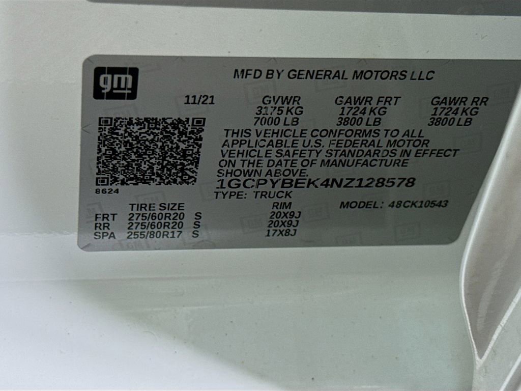 Used 2022 Chevrolet Silverado 1500 Custom w/ Rally Edition AWD/4WD image 32