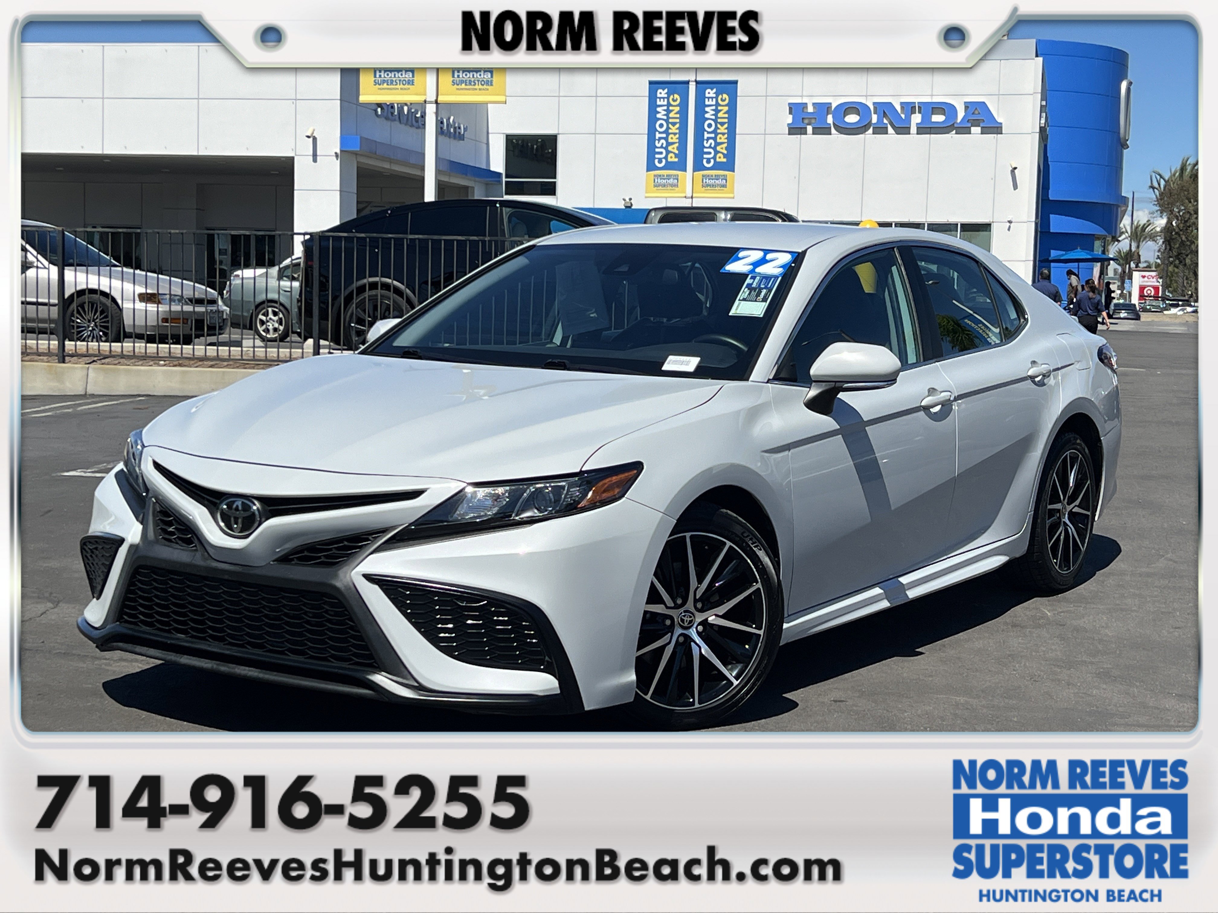 Used 2022 Toyota Camry SE
