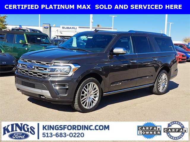 Certified 2023 Ford Expedition Max Platinum image 1
