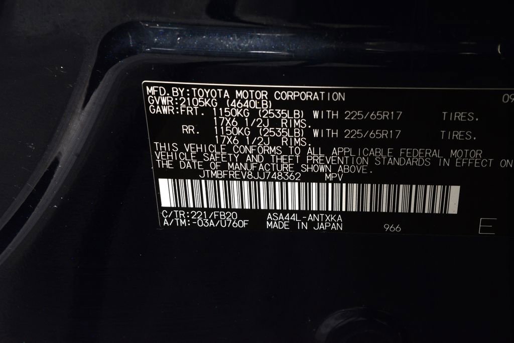 Used 2018 Toyota RAV4 LE w/ All Weather Liner Package image 40