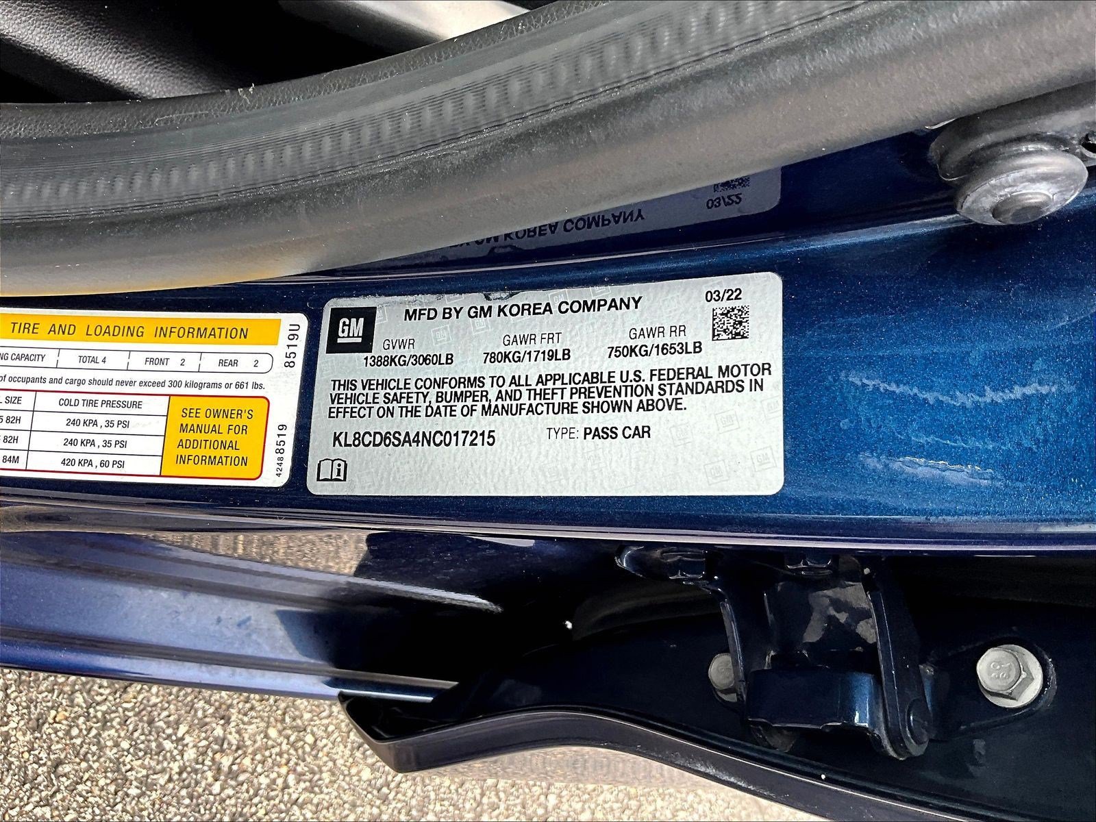 Used 2022 Chevrolet Spark LT FWD image 18