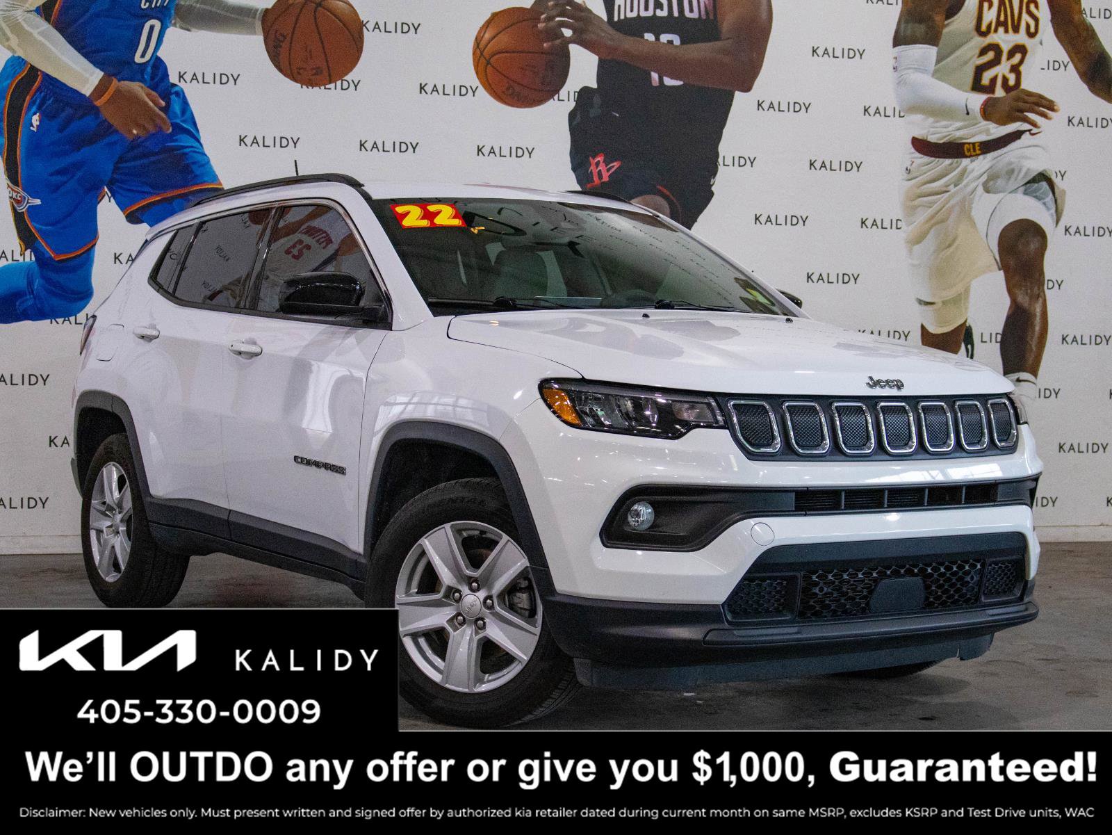 Used 2022 Jeep Compass Latitude AWD/4WD image 1