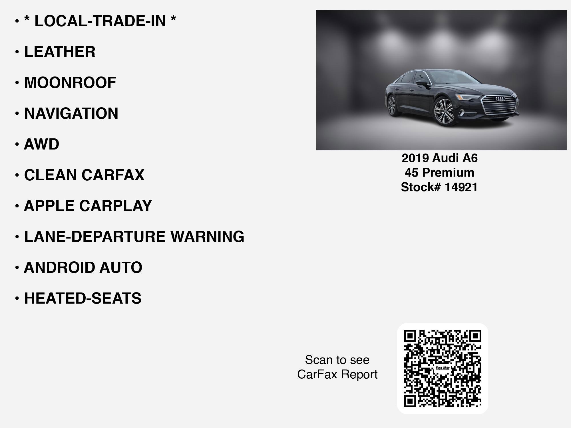 Used 2019 Audi A6 2.0T Premium Plus w/ Premium Plus Package image 7