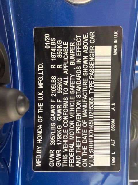 Used 2020 Honda Civic Sport image 8