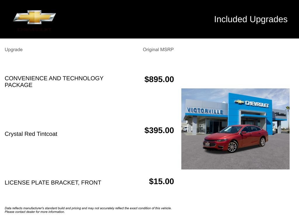 Used 2016 Chevrolet Malibu LT FWD image 5