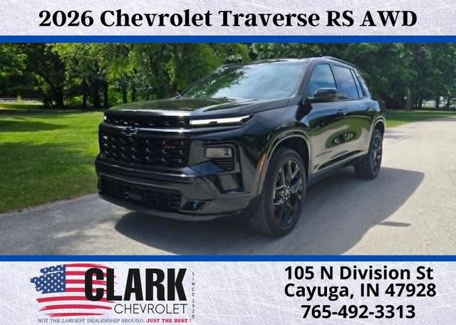 New 2026 Chevrolet Traverse RS
