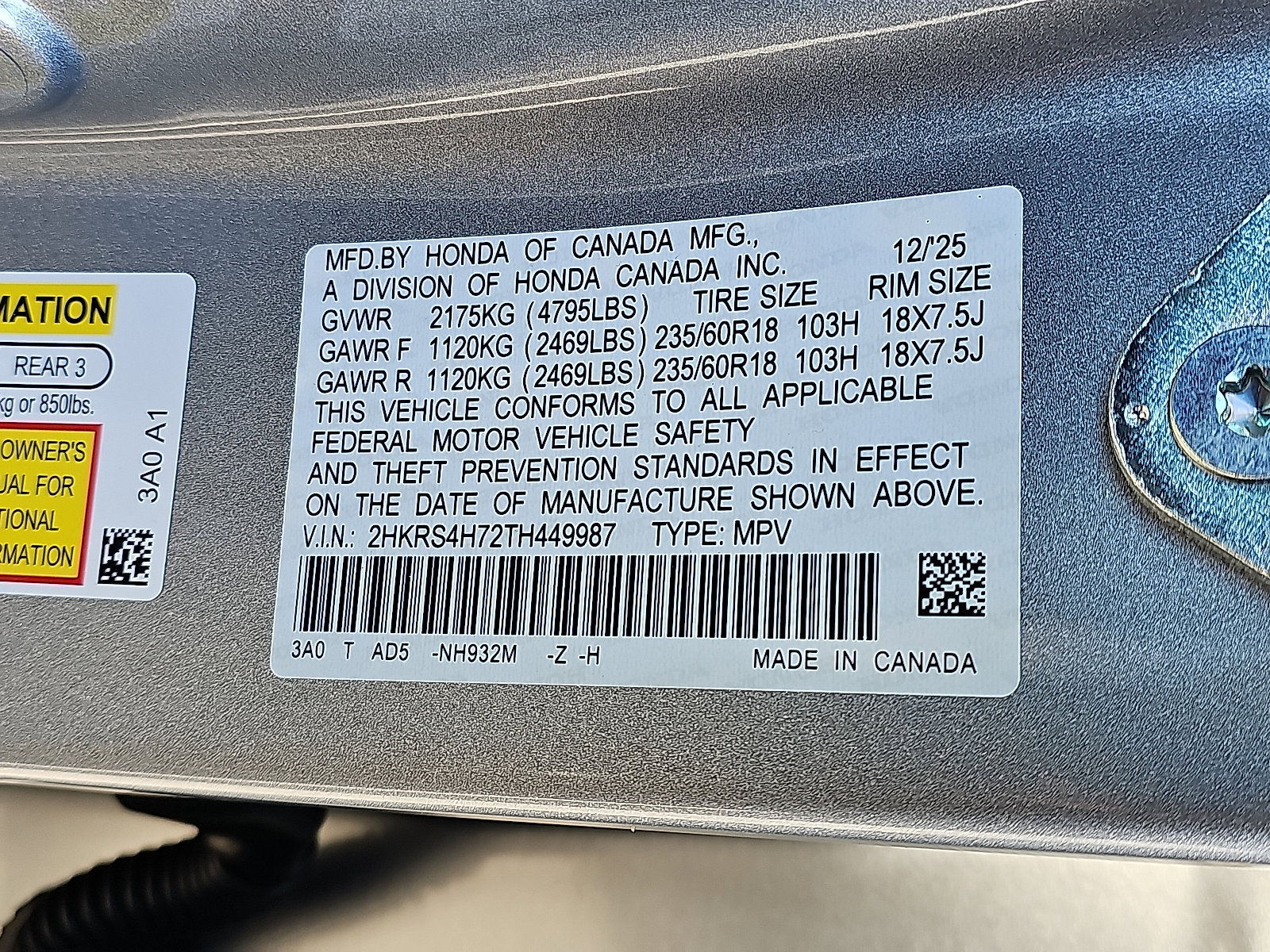 New 2026 Honda CR-V EX-L image 10