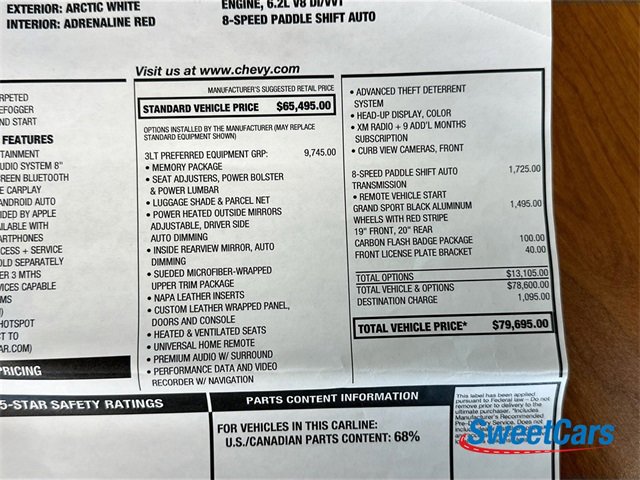 Used 2019 Chevrolet Corvette Grand Sport image 52