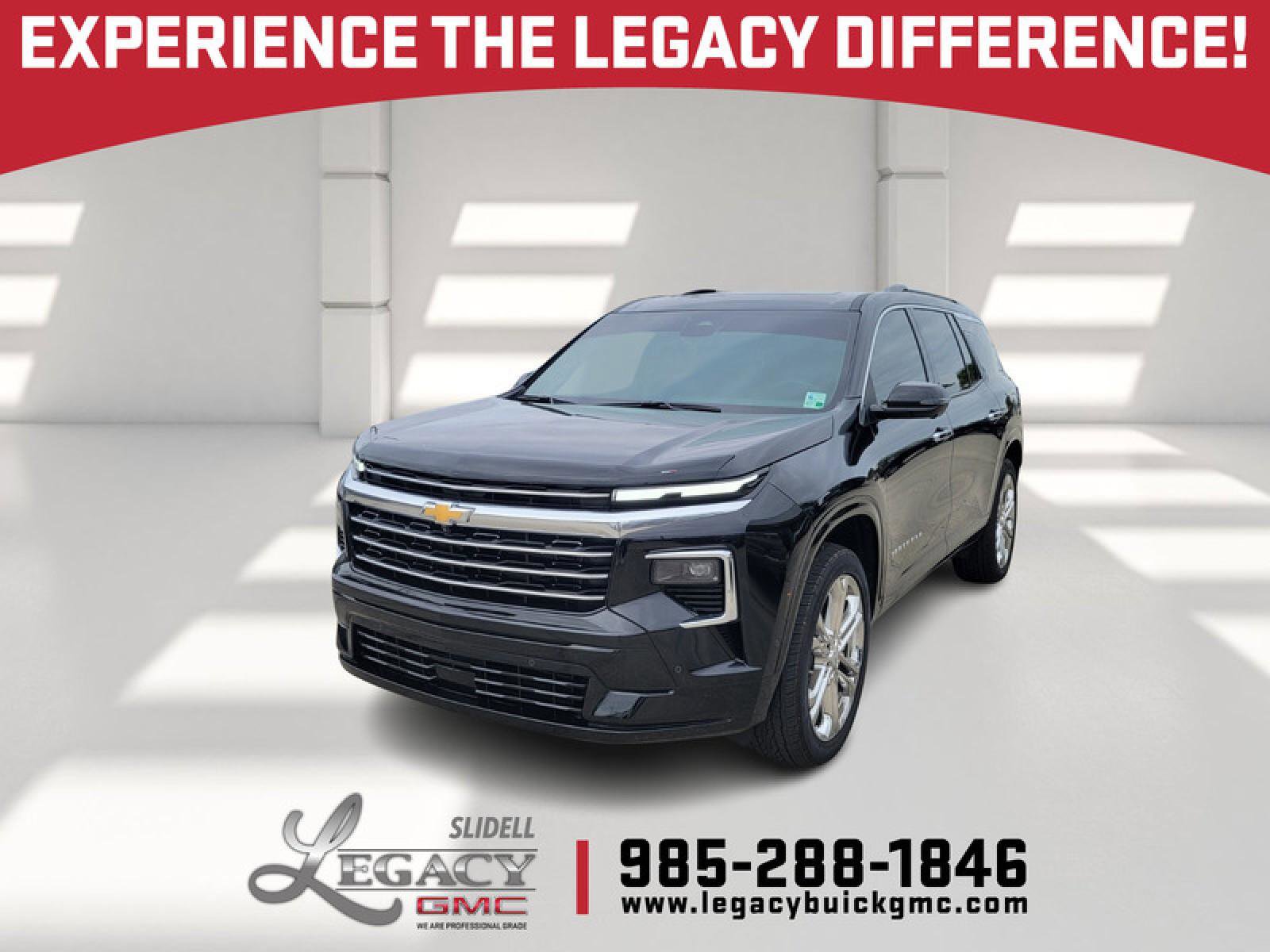 New 2025 Chevrolet Traverse High Country w/ LPO, Floor Liner Package