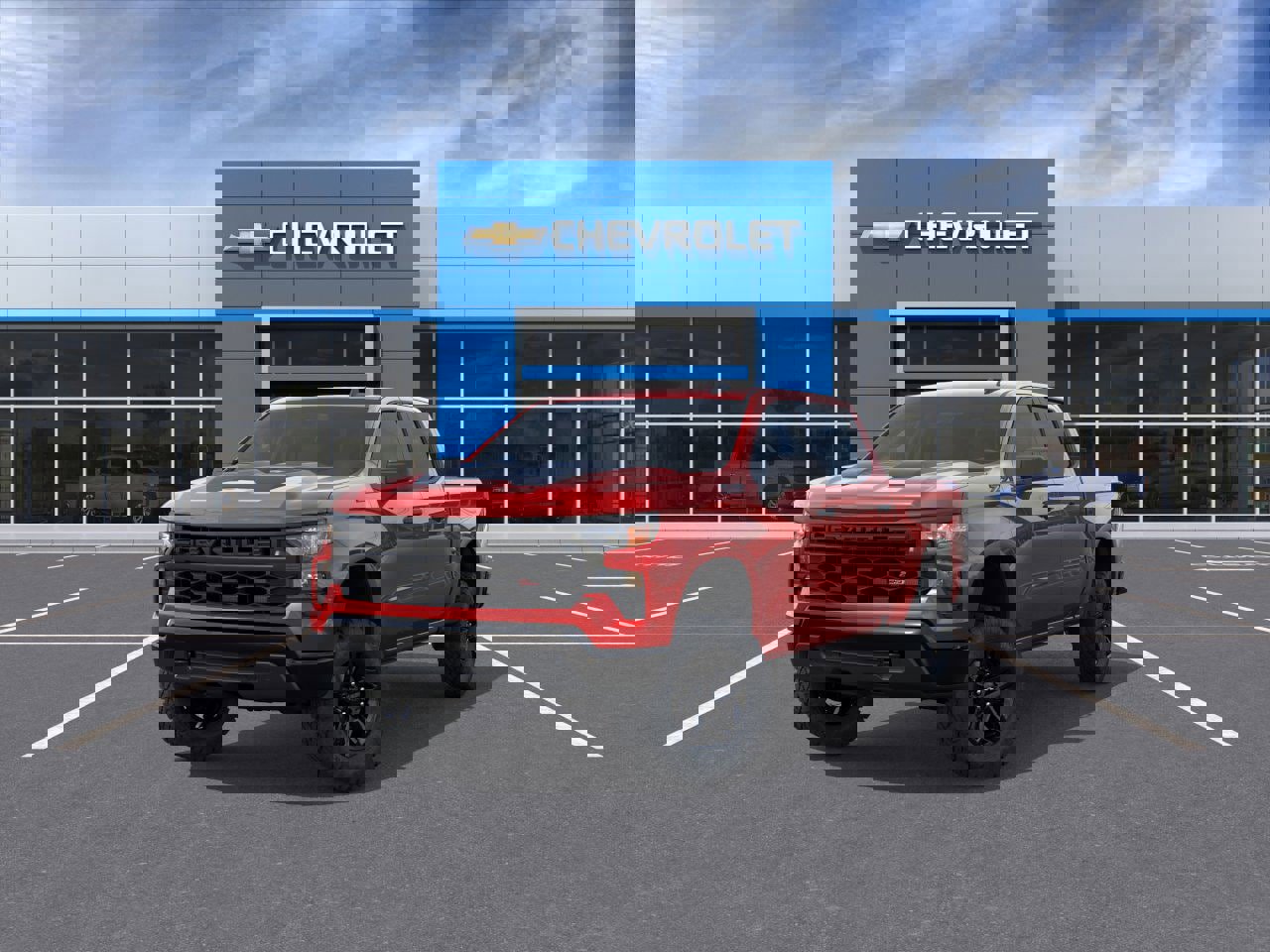 New 2026 Chevrolet Silverado 1500 Custom Trail Boss w/ Dark Appearance Package image 68